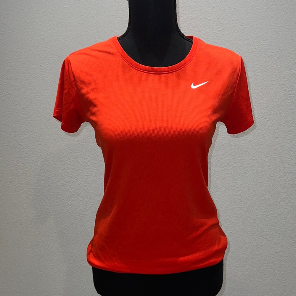 Nike red women’s athletic top